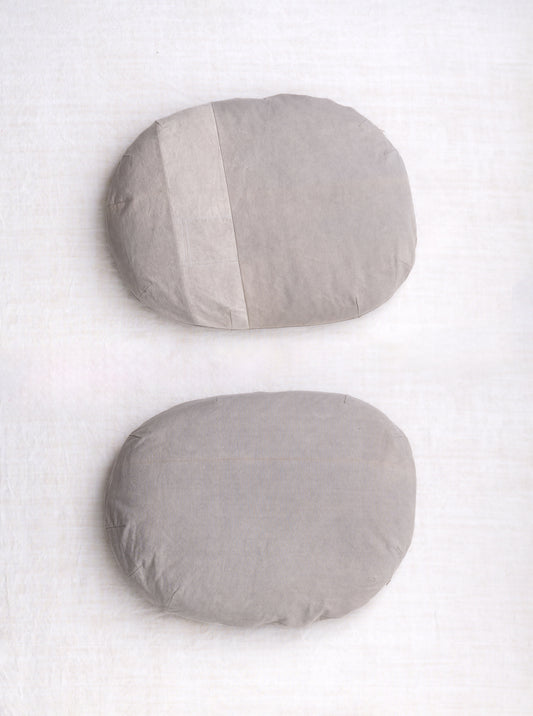 #10, large oblong stone pillow, 2025