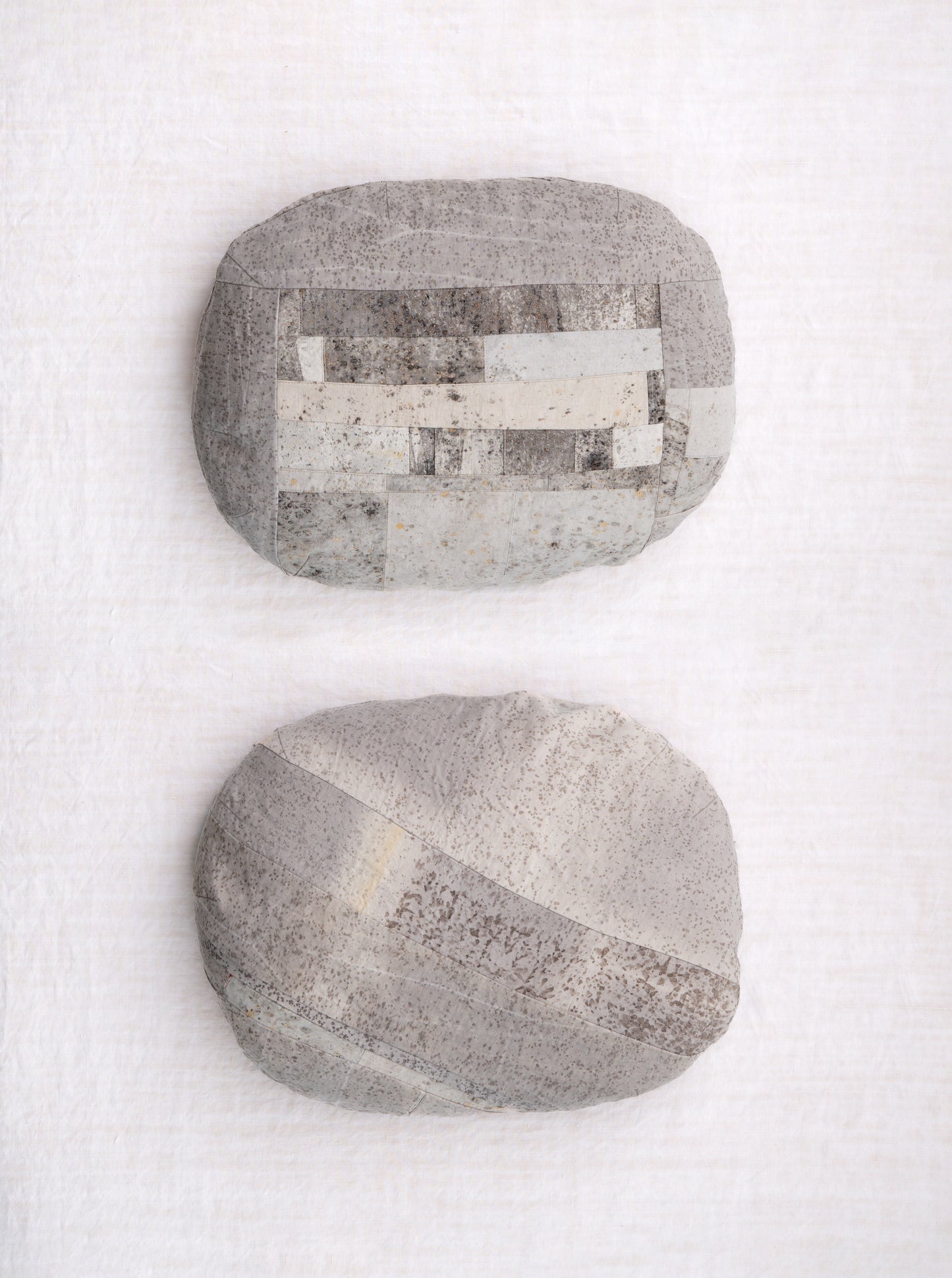 #12, large oblong stone pillow, 2025