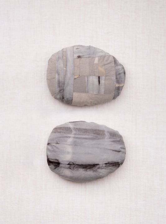 #6, small oblong stone pillow, 2025