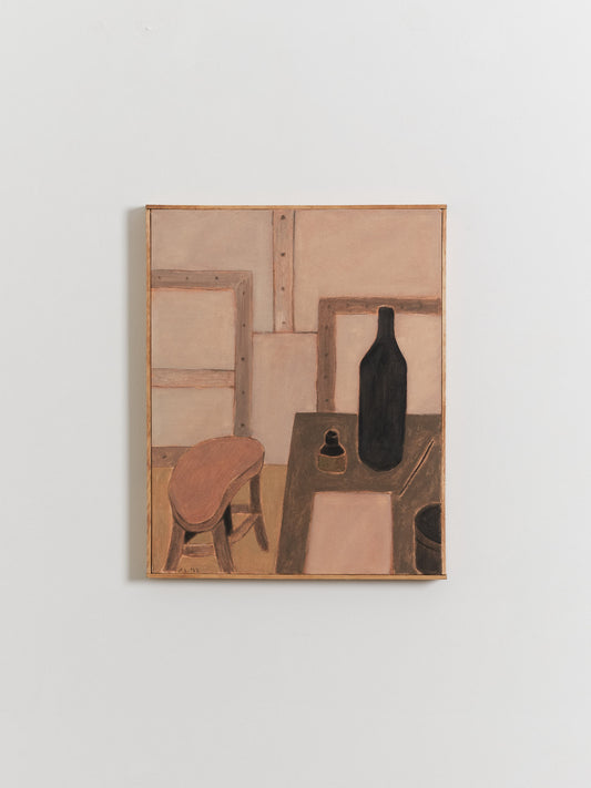 Studio with Bottle and Ink Jar (2023)
